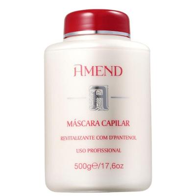 Máscara Capilar Revitalizante com D-Pantenol Hidratação Multicolorido Amend Cosméticos 500g