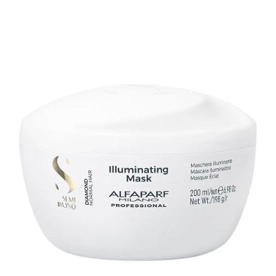 Máscara Capilar Semi Di Lino Diamond Illuminating 200ML Alfaparf