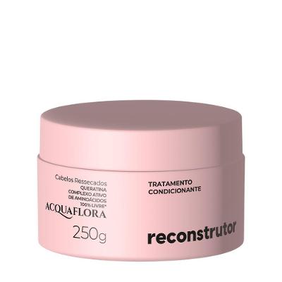 Máscara Capilar Reconstrutor Recupera Fios Ressecados Multicolorido Acquaflora 250g