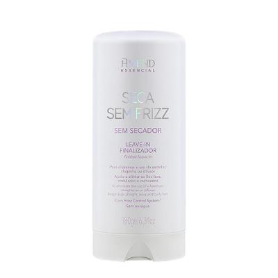Leave-in Finalizador Amend Seca sem Frizz com Hidratação e Proteção Térmica 180g Amend Cosméticos