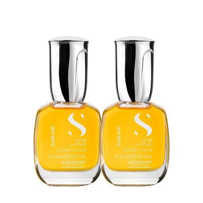Kit Óleo Capilar Semi Di Lino Sublime Cristalli Liquidi 15ML (2 Unidades) Alfaparf