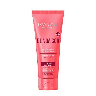 Leave-in Lowell Blinda Cor 120ML Proteção Térmica e UV para Cabelos