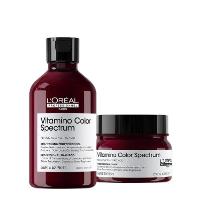 Kit Tratamento Capilar Vitamino Color Spectrum Shampoo 300ML Máscara 250ML L'Oréal Paris