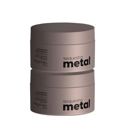 Kit Tratamento Condicionante Sequestra Metal Neutraliza Metais 2 Unidades 250ML Multicolorido