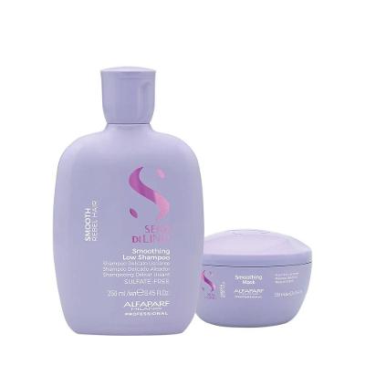 Kit Tratamento Capilar Semi Di Lino Smooth Anti-frizz Shampoo e Máscara Fórmula Vegana
