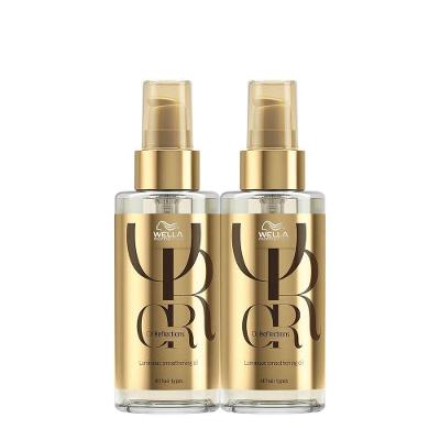 Kit Wella Professionals Oil Reflections Óleo Capilar 100ml 2 Unidades Efeito Gloss Nutrição