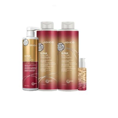 Kit Tratamento Cabelos Coloridos Joico K-pak Color Therapy Shampoo 1L Condicionador 1L Máscara 500ML
