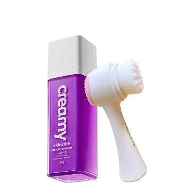 Kit Skincare Gel-Creme Retinol 0,3 com Escova Facial 2 em 1 Multicolorido 30ML