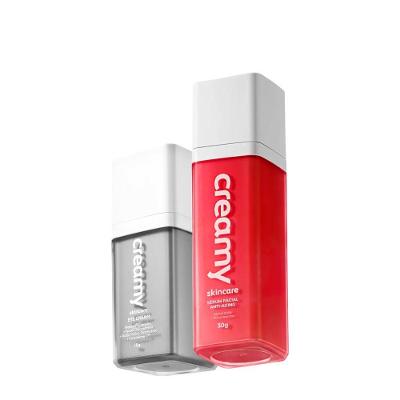 Kit Skincare Eye Cream e Retinal Sérum Anti-aging Tratamento Anti-idade 15g e 30ml Creamy