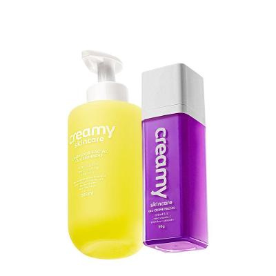Kit Skincare Creamy Limpador Glicerinado e Gel-Creme Retinol 0,3 200ML