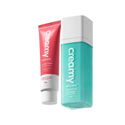 Kit Skincare Glicointense Peel e Calming Cream Controle da Oleosidade e Hidratação Multicolorido