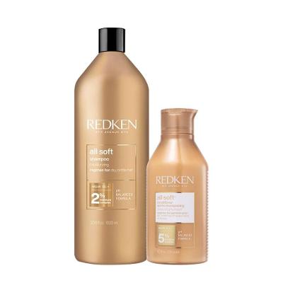 Kit Shampoo e Condicionador All Soft Maciez Intensa Redken 1L