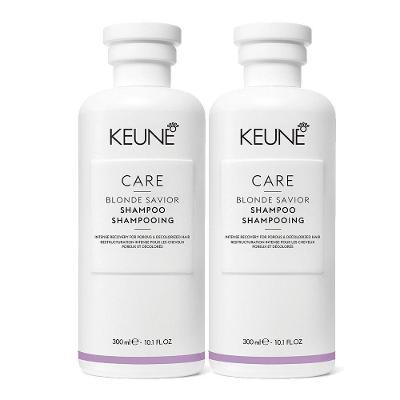 Kit Shampoo Blonde Savior para Cabelos Loiros Multicolorido Keune 2X 300ML