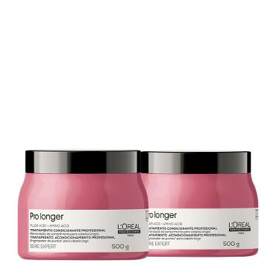 Kit Máscara Capilar Serie Expert Pro Longer L'Oréal Paris 500g 2 Unidades