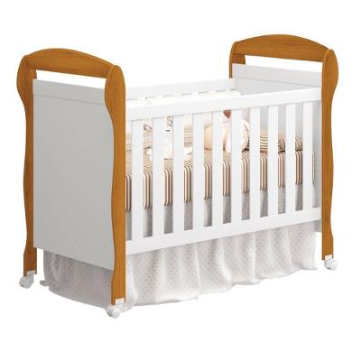 Berço Multifuncional Mini Cama Danny MDF Colchão Não Acompanha Branco-savana