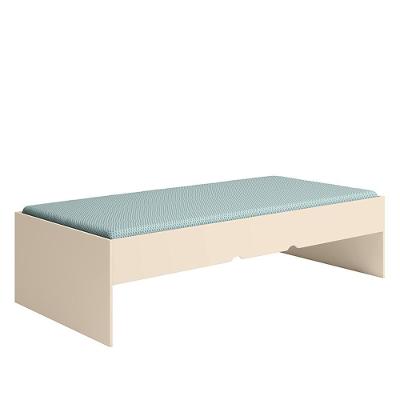 Cama Solteiro Chiara MDP Off White Phoenix Baby