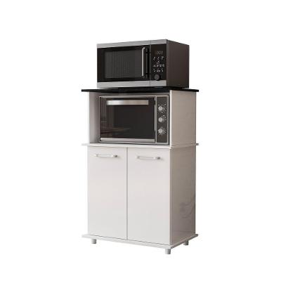 Balcão Moema 2 Portas 1 Prateleira MDP 69CM Branco