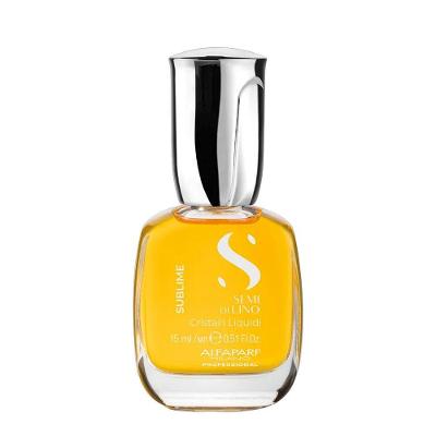 Óleo Capilar Sublime Cristalli Liquidi para Fios Sedosos e Alinhados 15ML Alfaparf