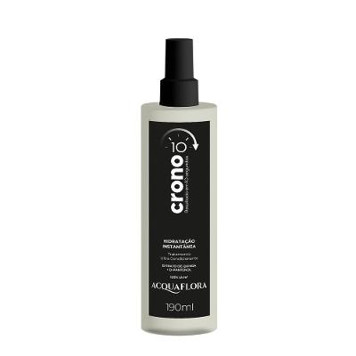 Tratamento Capilar Crono 10 Hidratação Instantânea Reparação Cutícula Transparente Acquaflora 190ML