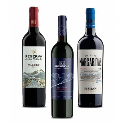 Vinho Tinto Seco Malbec Gran Roble Reserva de Los Andes 750ML