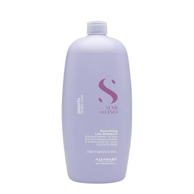 Shampoo Semi Di Lino Smooth Limpeza Disciplinante 1L Alfaparf