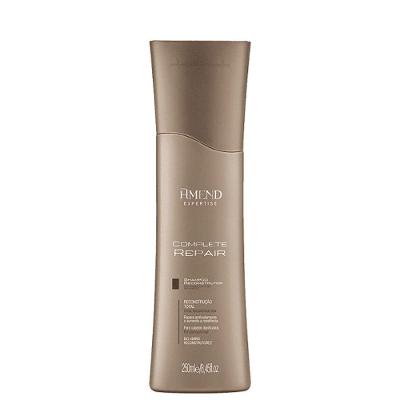 Shampoo Reconstrutor Complete Repair Limpeza Reparadora Multicolorido Amend Cosméticos 250ML