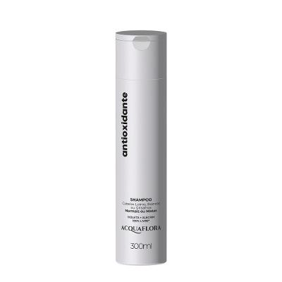 Shampoo Desamarelador Antioxidante com Ação Desamareladora Transparente Acquaflora 300ML