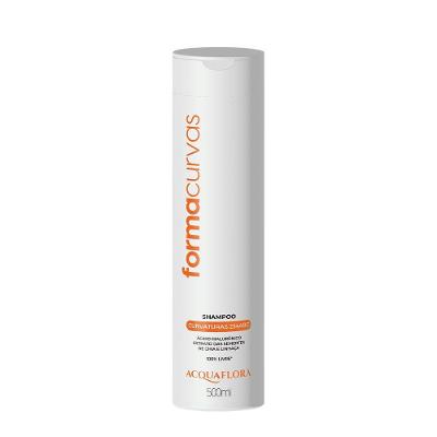 Shampoo Forma Curvas Limpeza Suave Multicolorido Acquaflora 500ML
