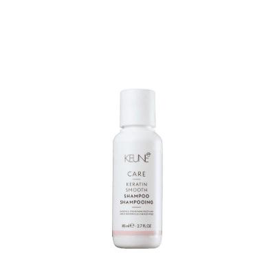 Shampoo Care Keratin Smooth Reconstrução para Cabelos Danificados Multicolorido Keune