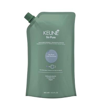 Shampoo Keune So Pure Cool Refil 400ML para Tons Frios