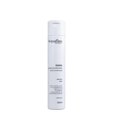Shampoo Antioxidante Secos e Danificados Desamarelador para Cabelos Loiros 300ML Transparente