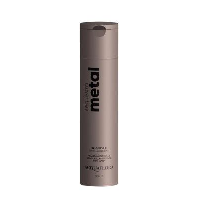 Shampoo Acquaflora Sequestra Metal Limpeza Detox 300ML Multicolorido