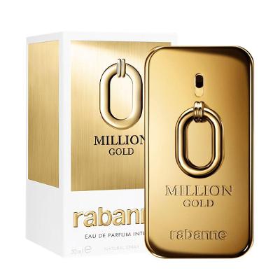 Perfume Million Gold Intense Masculino Eau de Parfum 50ML Amadeirada Aromática Paco Rabanne