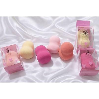 Kit Esponjas para Maquiagem Make Acabamento Profissional Branco