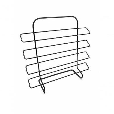Suporte Porta Cápsulas Nespresso Organizador Metal para Cozinha Preto