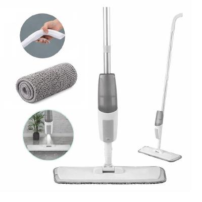 Rodo Mop Spray 3 em 1 Limpa e Seca Microfibra Inox Profissional