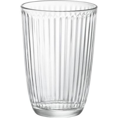 Jogo de Copos Long Drink Line 6 Peças Vidro Transparente para Água Suco e Drinks Bormioli Rocco