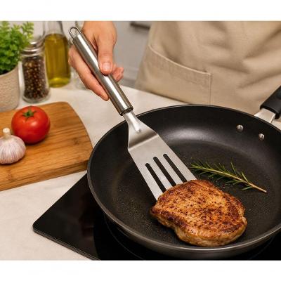Espátula de Aço Inox Resistente para Cozinha Prática e Fácil de Limpar Inox Top Rio Comercial