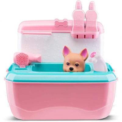 Brinquedo Infantil Maleta Doutor Canino Roma Faz de Conta com Acessórios Rosa Roma Jensen