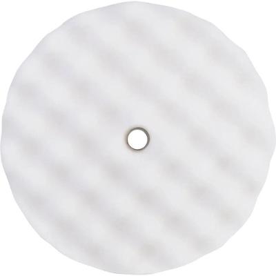 Boina de Polimento Dupla Face 198MM Worker Espuma Branco