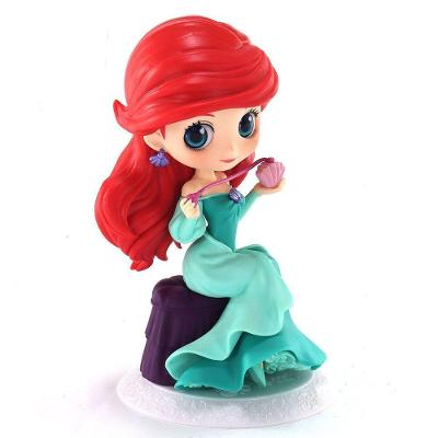 Figure Princesa Ariel - Perfumagic Q Posket Produto Oficial Banpresto com Pintura Refinada 14CM