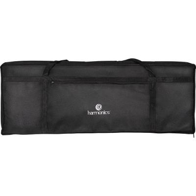 Capa para Teclado Luxo 5-8 Totalmente Acolchoada com Bolsa Externa Harmonics