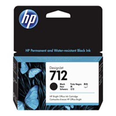Cartucho de Tinta HP 712 Preto PLUK 38ML