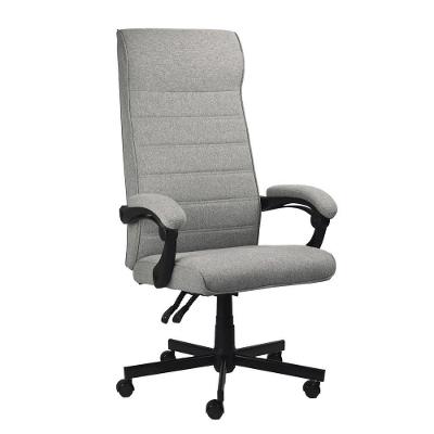 Cadeira de Escritório Ergonômica Magnus Gray Linho Base Giratória com Ajuste Cinza Pcyes