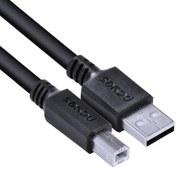 Cabo para Impressora USB a 2.0 para USB B 2.0 PUABM2-2 5 Gbps 2 Metros Preto