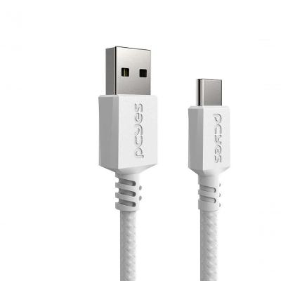 Cabo de Carregamento Pcyes CBPY03BN USB a 2.0 para USB Tipo-C 3M Branco