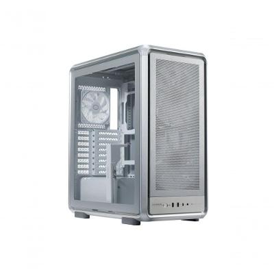 Gabinete Cooler Master Masterframe 500 Mesh Vidro Temperado Prata