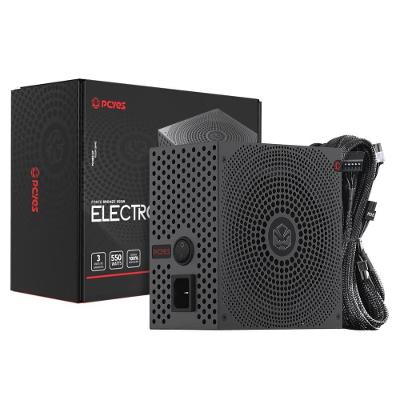 Fonte de Alimentação ATX Electro V2 Series 550W Bivolt 80 Plus Bronze Preto Pcyes