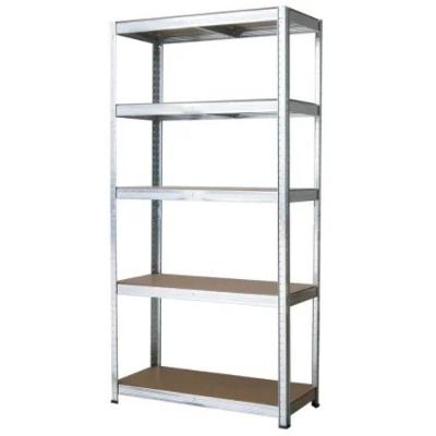 Estante 332699 5 Prateleiras Aço e MDF Cinza Worker