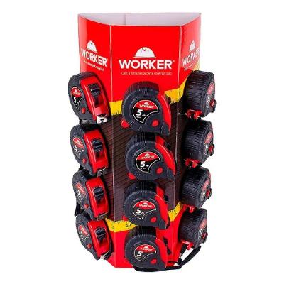Expositor 12 Trenas Worker 5m 19mm Emborrachada Profissional com Alça de Nylon
